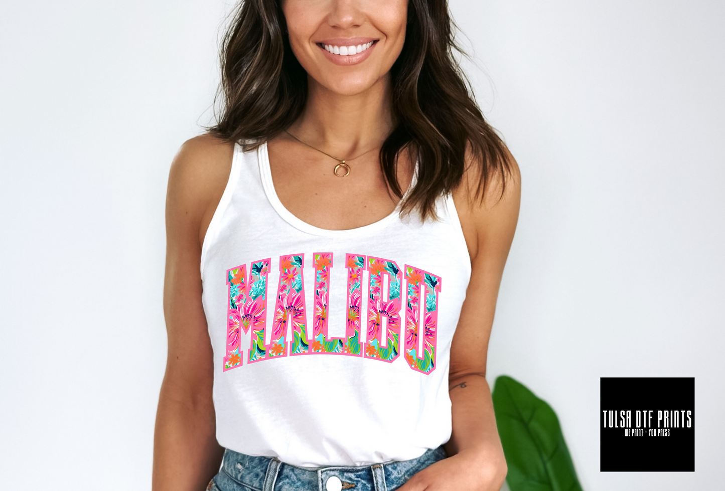 DTF MALIBU PREPPY TRANSFER