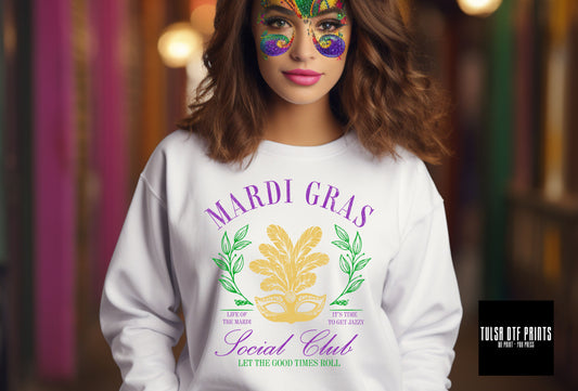 DTF MARDI GRAS SOCIAL CLUB TRANSFER