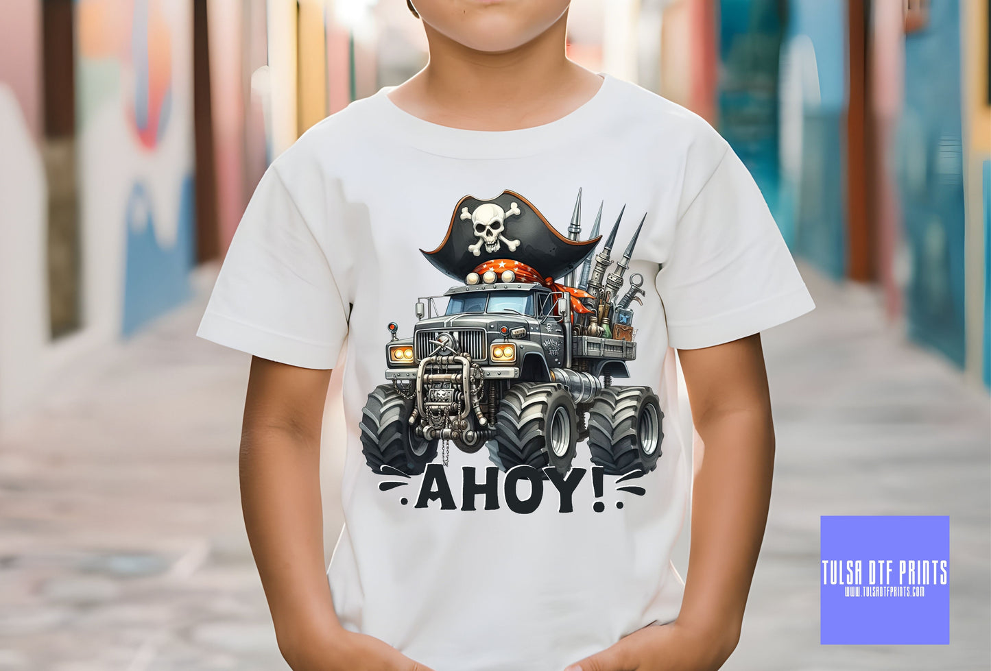 DTF AHOY! PIRATE TRUCK TRANSFER