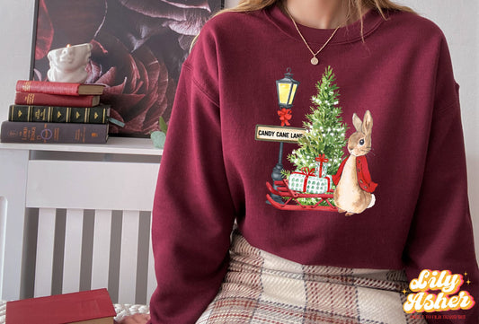 DTF PETER CANDY CANE LANE TRANSFER