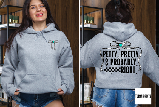 DTF PROBABLY RIGHT W/ POCKET (2 COLORS AVAIL.) TRANSFER