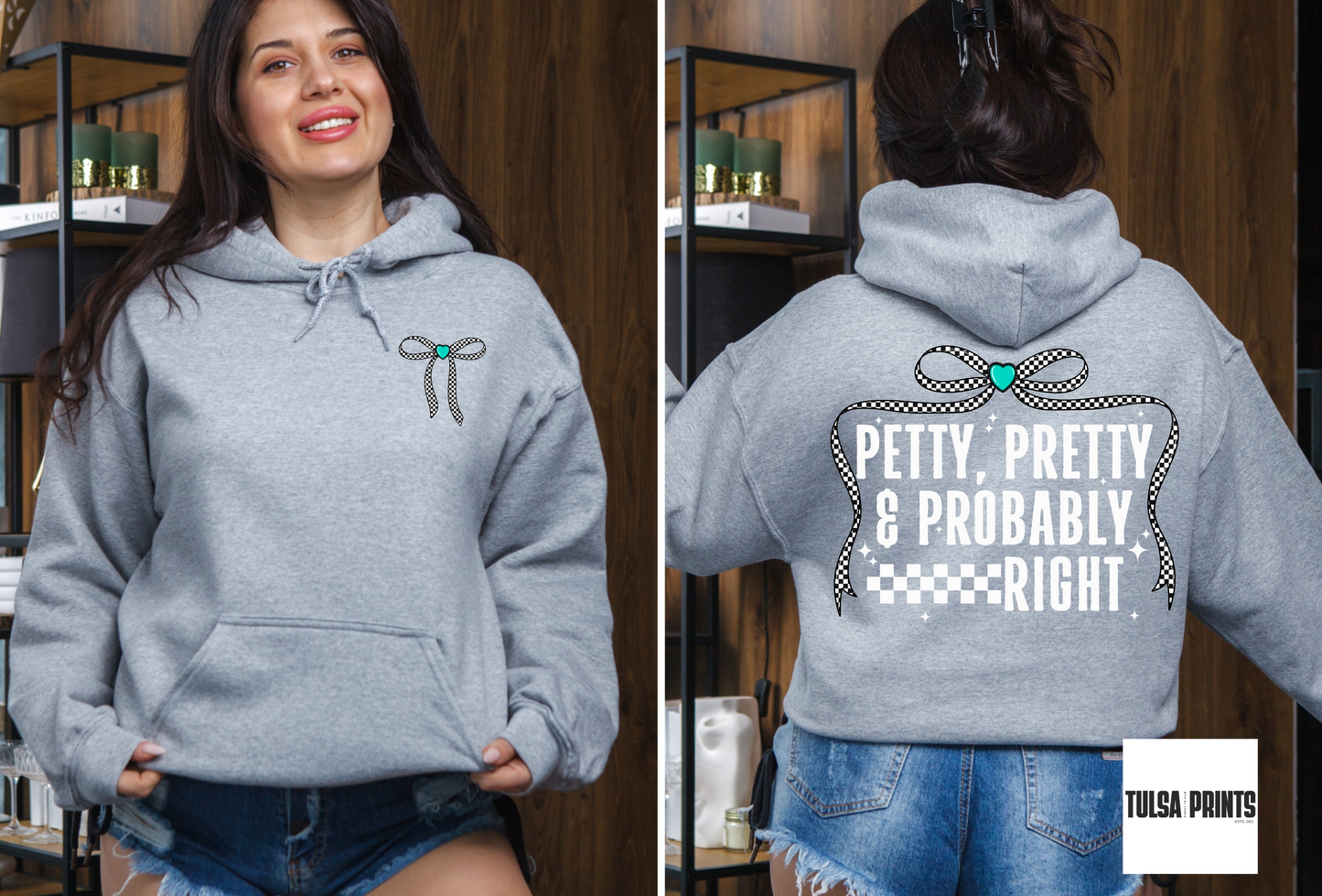 DTF PROBABLY RIGHT W/ POCKET (2 COLORS AVAIL.) TRANSFER