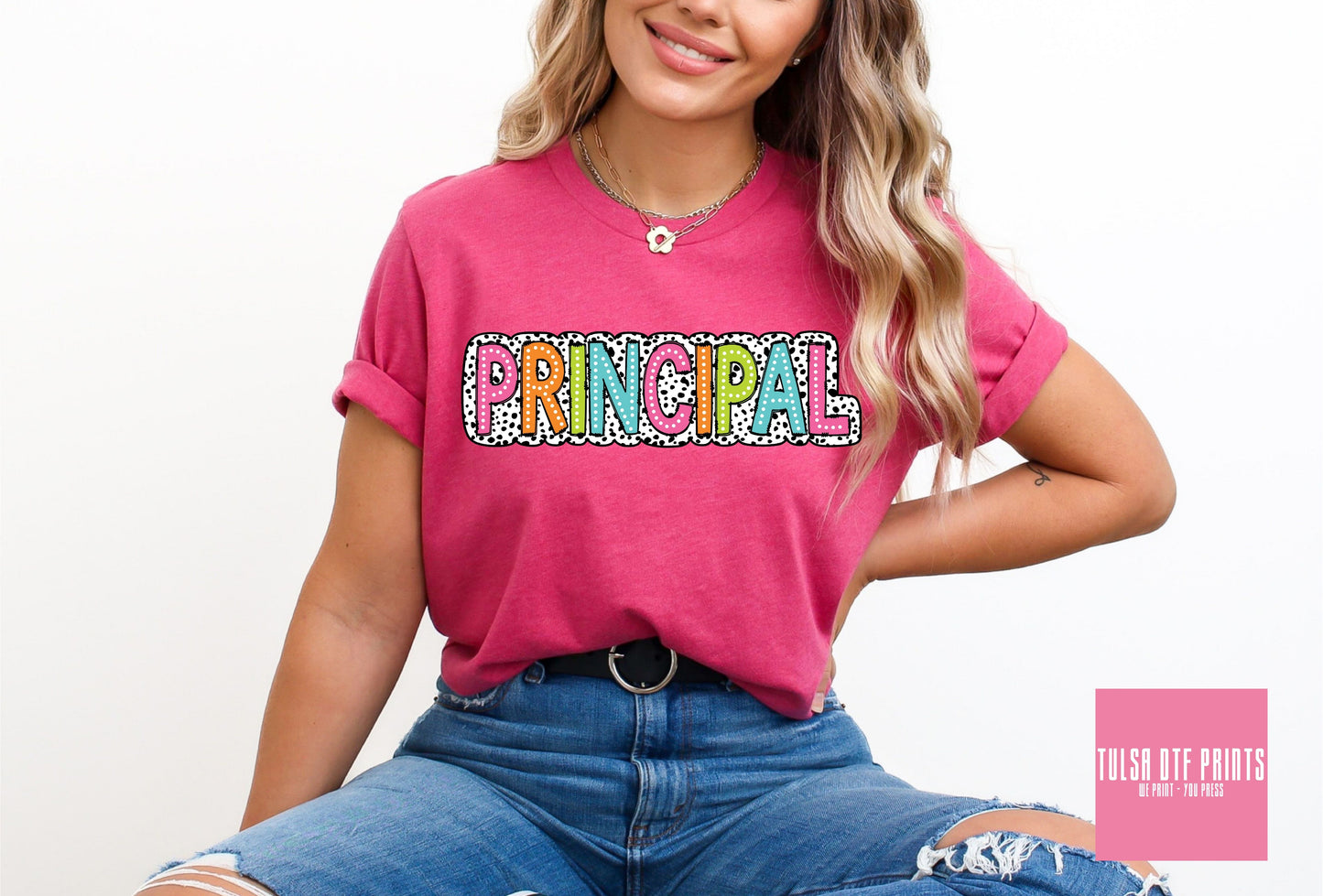 DTF PRINCIPAL DALMATIAN PRINTS TRANSFER