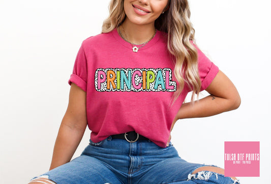 DTF PRINCIPAL DALMATIAN PRINTS TRANSFER