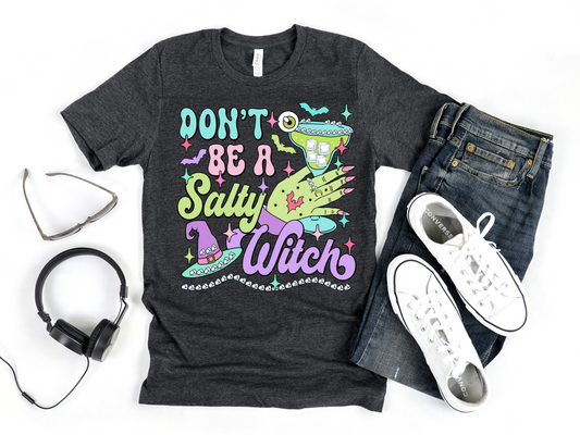 DTF SALTY WITCH HALLOWEEN PRINT TRANSFER