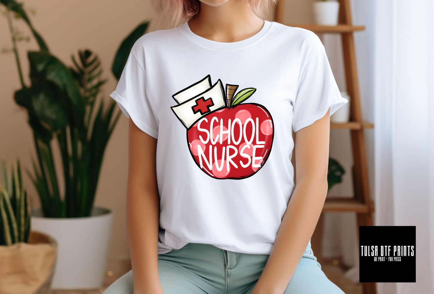DTF SCHOOL NURSE APPLE TRANSFER