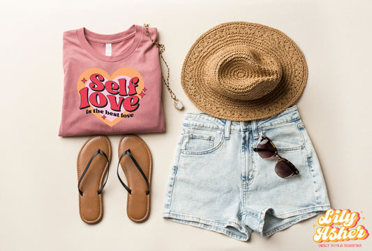 DTF SELF LOVE IS THE BEST LOVE TRANSFER