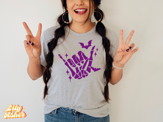 DTF SKELETON HAND TRANSFER