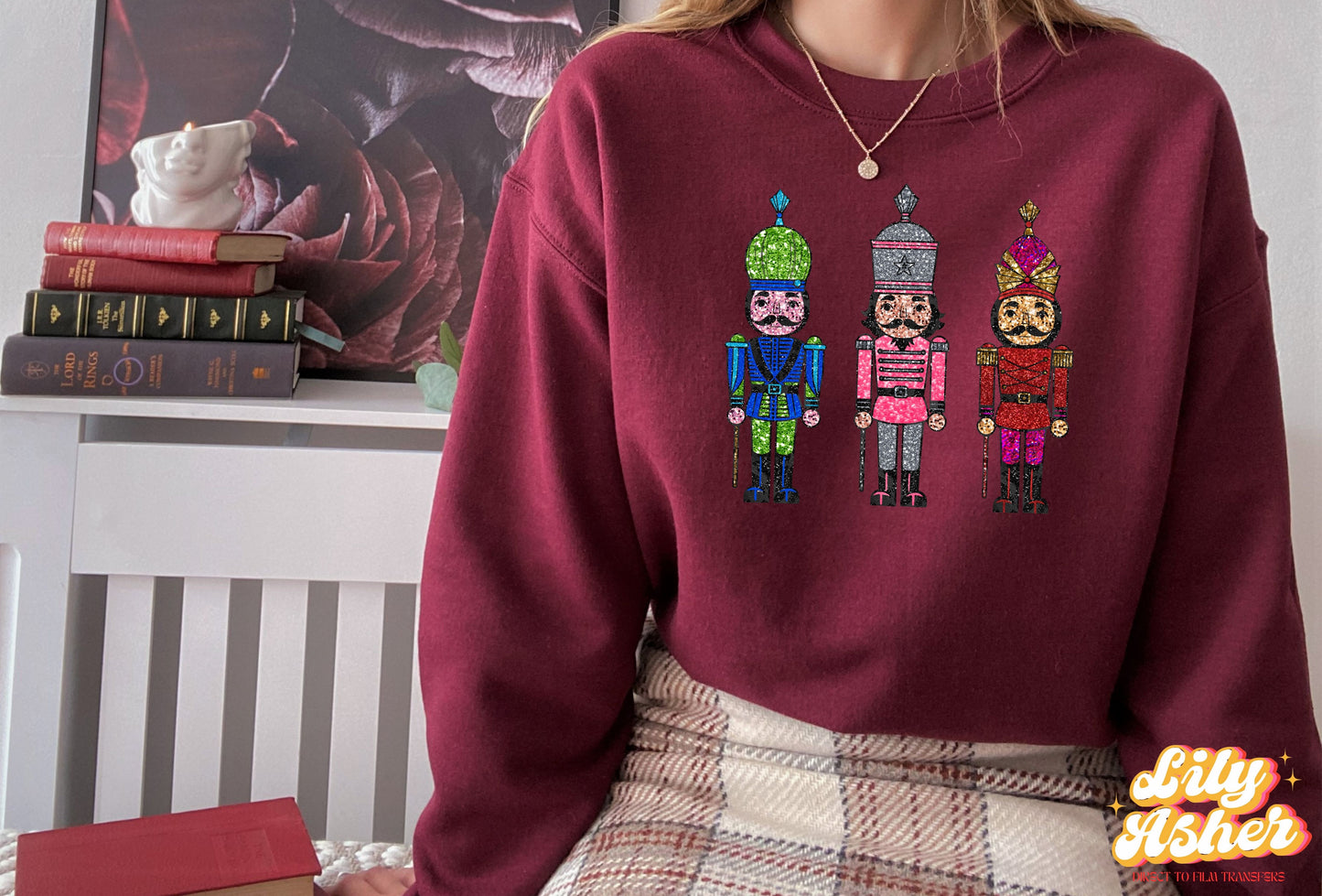 DTF SPARKLY NUTCRACKERS TRANSFER