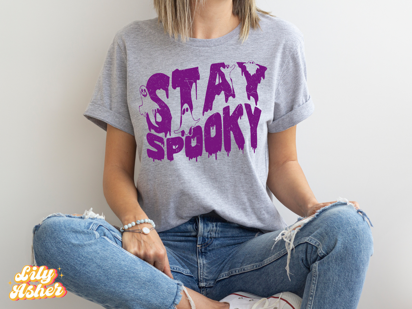 DTF STAY SPOOKY DISTRESSED TRANSFER
