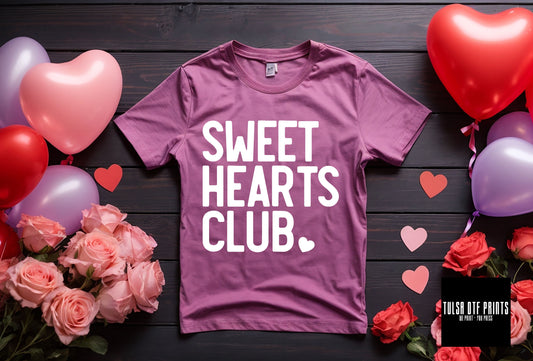 DTF SWEET HEARTS CLUB TRANSFER