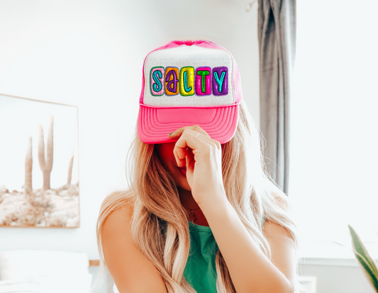 DTF SALTY 3D INFLATED LETTERS TRANSFER
