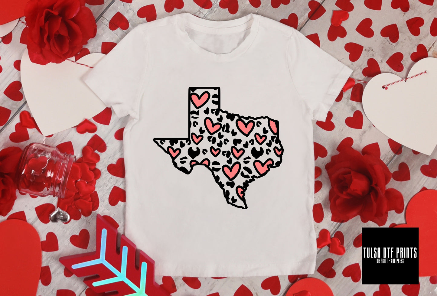 DTF TEXAS V DAY HEART LEOPARD STATES TRANSFER