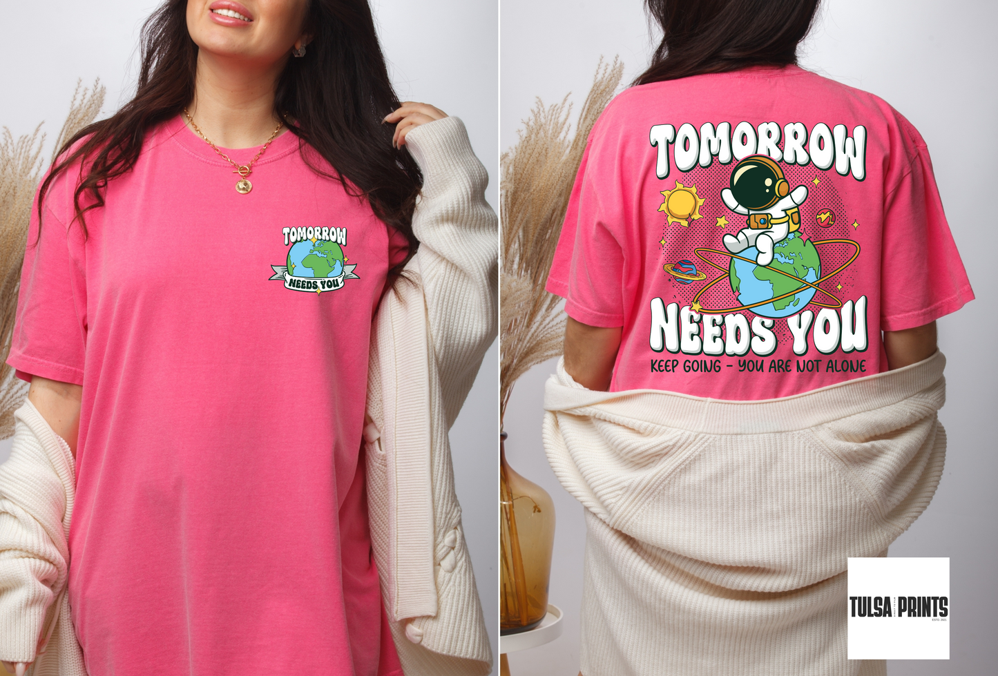 DTF TOMORROW NEEDS YOU W/ POCKET TRANSFER