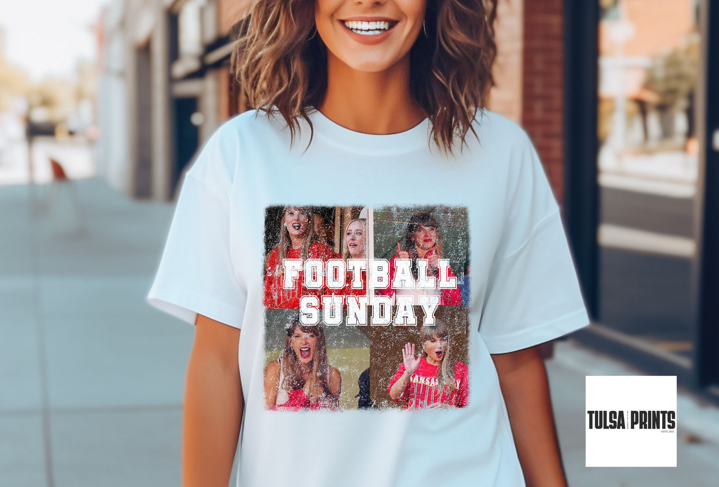 TS SUNDAY FOOTBALL COLLAGE DTF TRANSFER