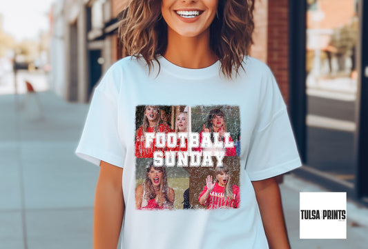 TS SUNDAY FOOTBALL COLLAGE DTF TRANSFER