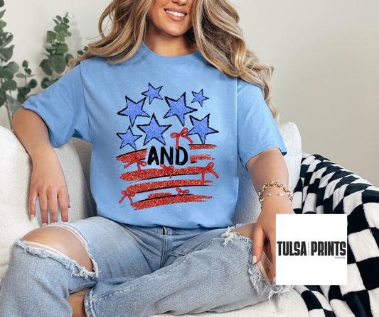DTF ALL AMERICAN FLAIR TRANSFER