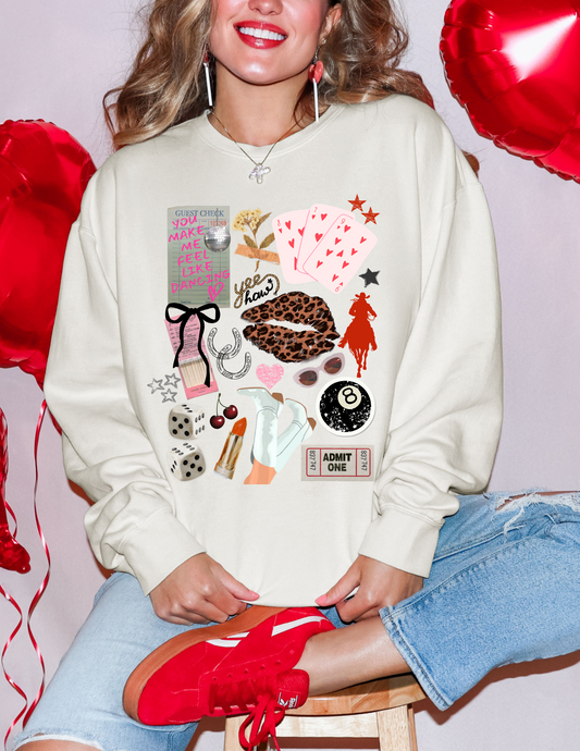 YOU MAKE ME FEEL LIKE DANCING COLLAGE DTF TRANSFER