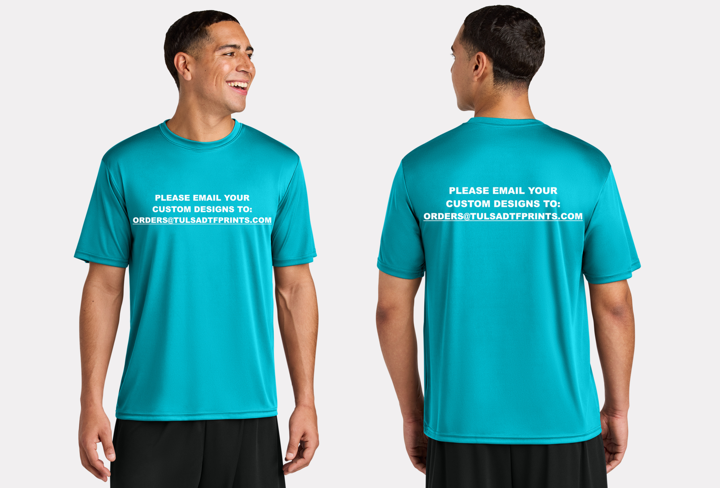 A4 COOLING PERFORMANCE TEE (Completed Shirt) (Front & Back)