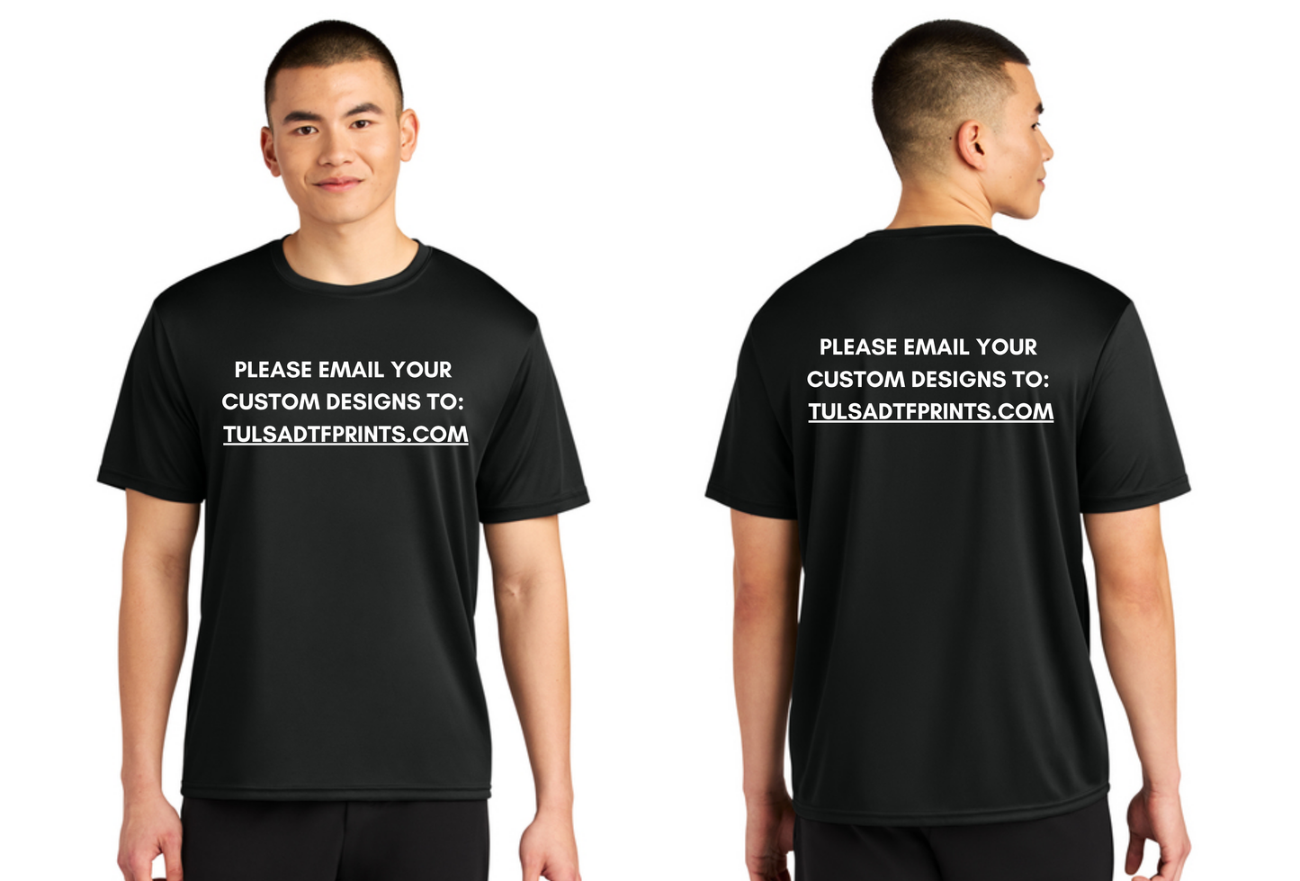 A4 SPRINT PERFORMANCE TEE (Completed Shirt) (Front & Back)