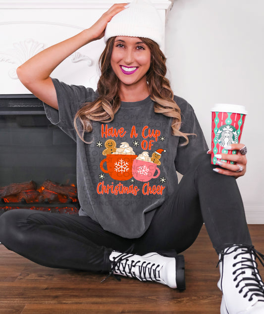DTF CUP OF CHRISTMAS CHEER TRANSFER