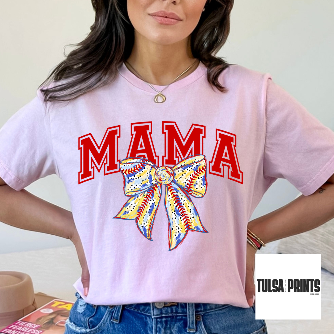 DTF MAMA SPORTS BOW (6 OPTIONS AVAIL.) TRANSFER