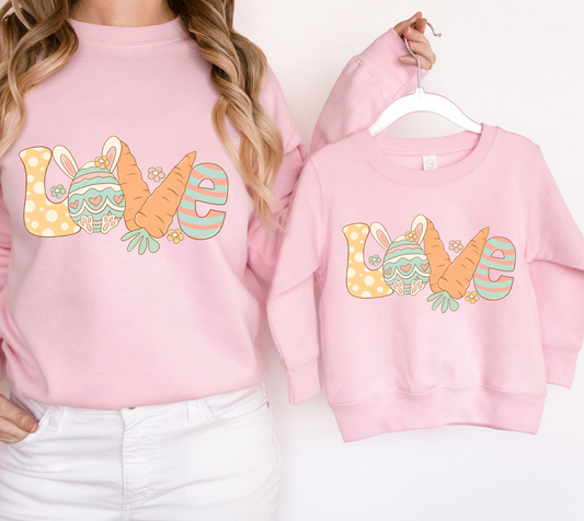 DTF LOVE EASTER TRANSFER