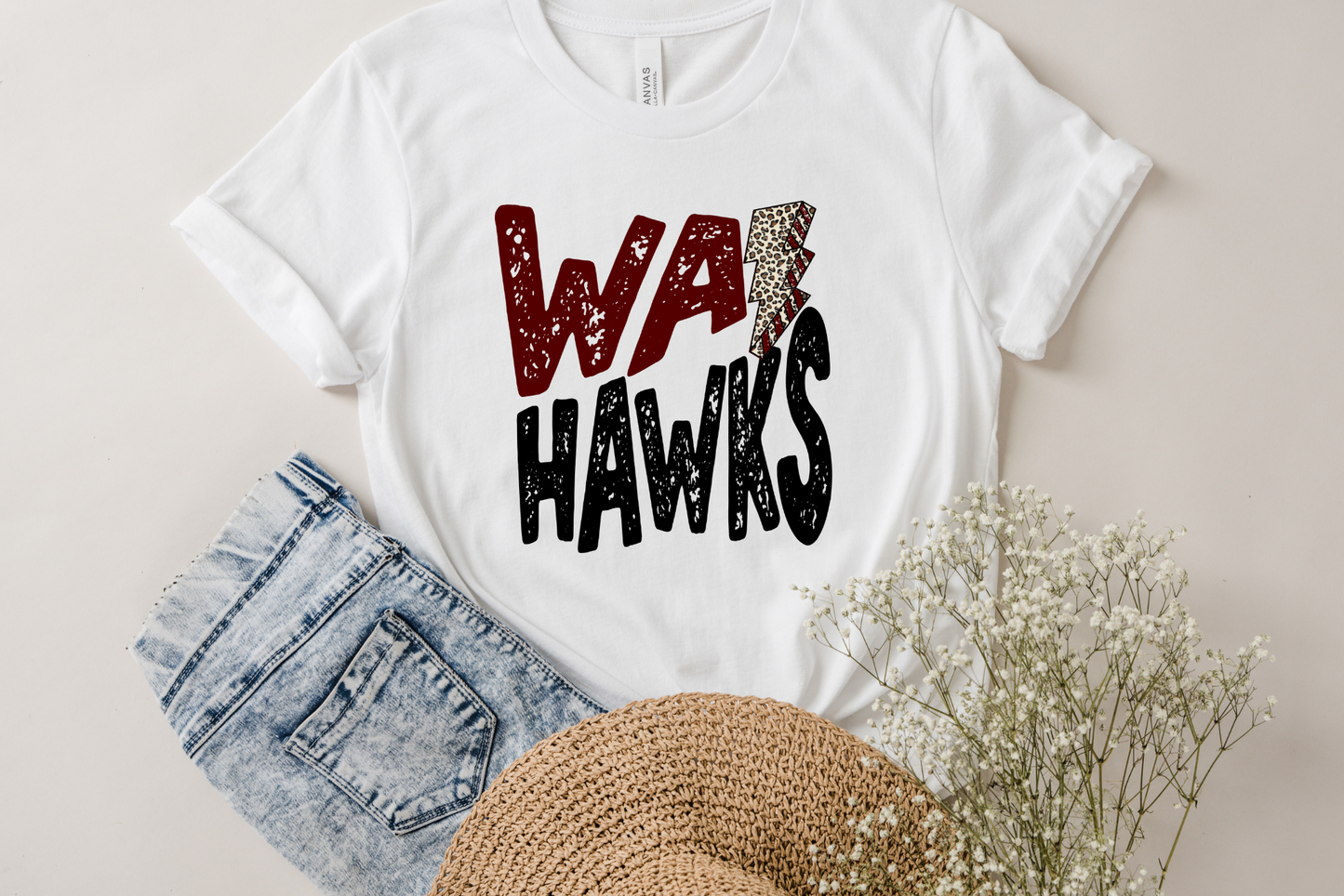 DTF WAR HAWKS MAROON/BLACK LB TRANSFER