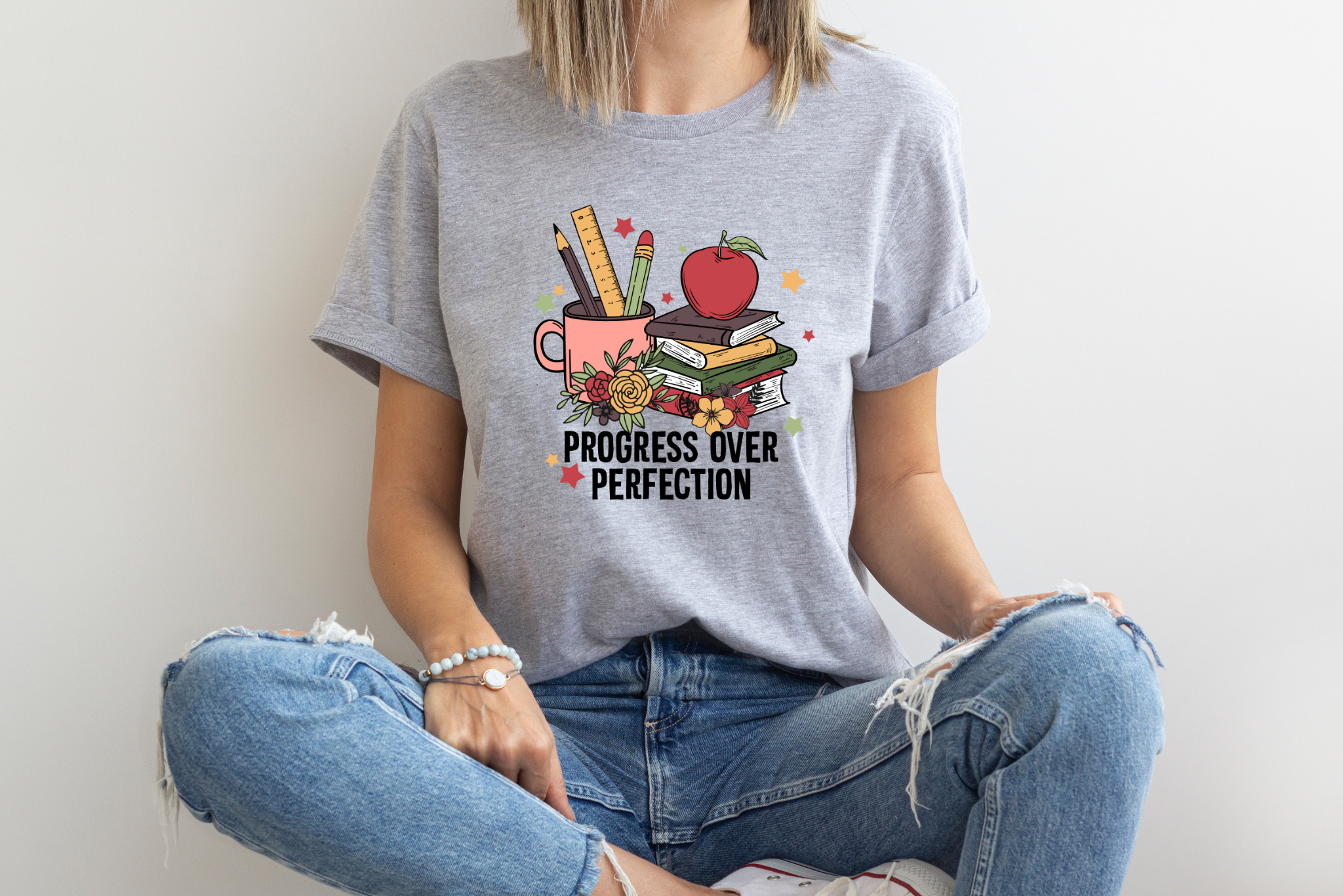 DTF PROGRESS OVER PERFECTION TEACHING TRANSFER – Tulsa DTF Prints