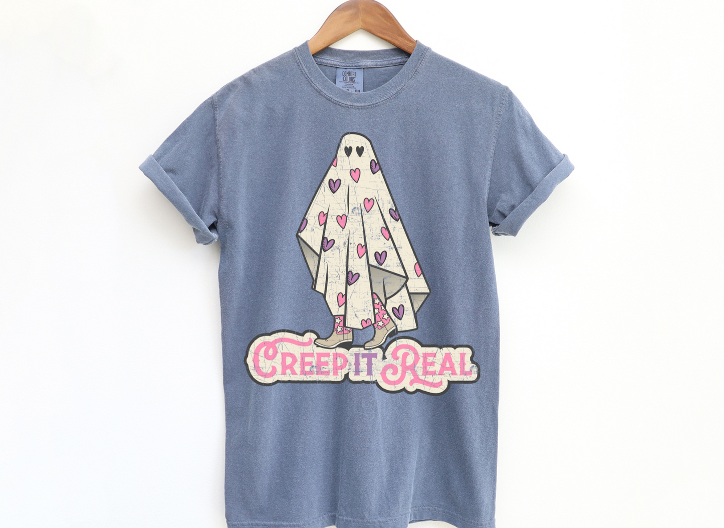 DTF CREEP IT REAL WESTERN GHOUL DISTRESSED TRANSFER