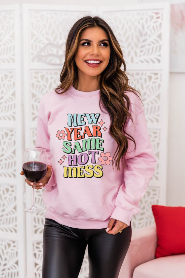 DTF NEW YEAR SAME HOT MESS MULTI-COLOR TRANSFER