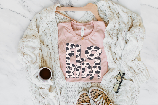 DTF FLORIDA BOHO DALMATIAN TRANSFER