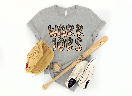 DTF WARRIORS LEO/VINTAGE BASEBALL TRANSFER