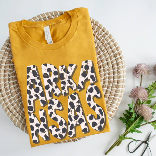 DTF ARKANSAS BOHO DALMATIAN TRANSFER