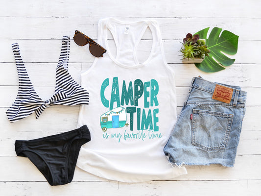 DTF CAMPER TIME IS MY FAVORITE TIME TRANSFER