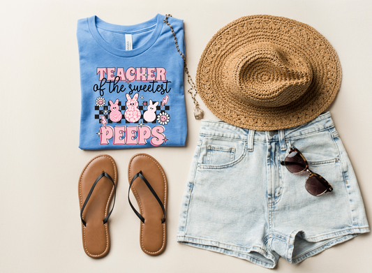 DTF TEACHER OF THE SWEETEST PEEPS TRANSFER