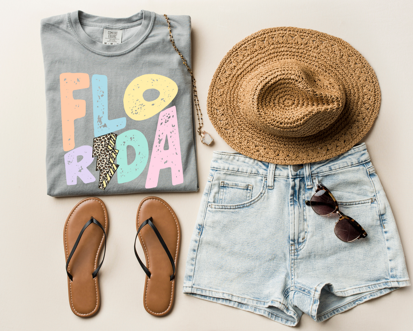 DTF FLORIDA PASTEL LB TRANSFER