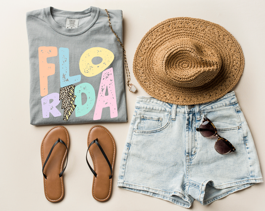 DTF FLORIDA PASTEL LB TRANSFER