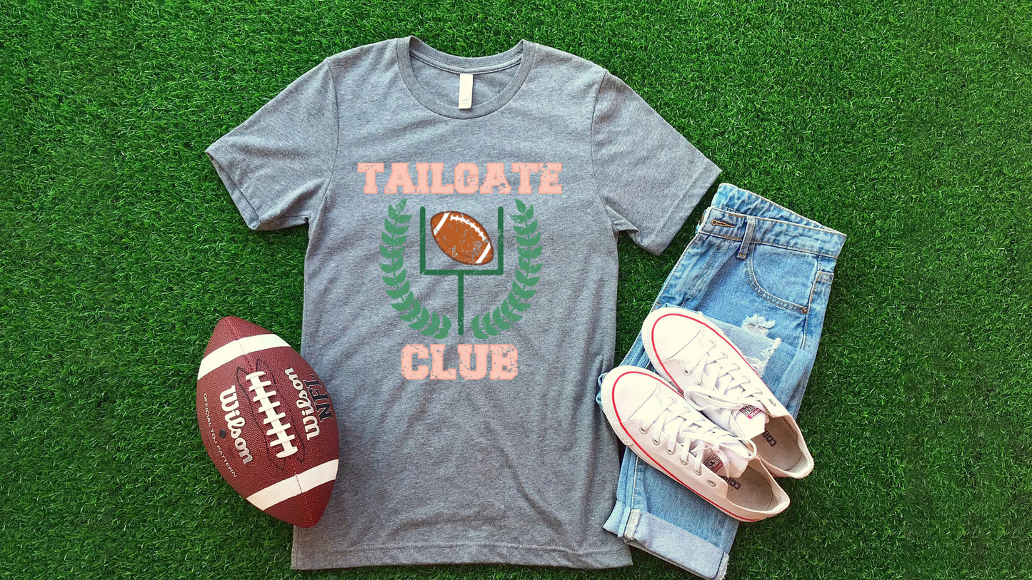 DTF TAILGATE CLUB DISTRESSED TRANSFER