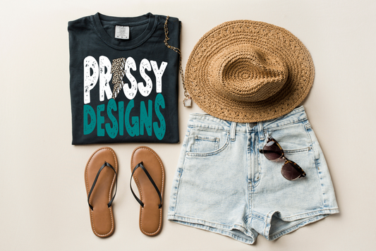 DTF PRISSY DESIGNS LB TRANSFER