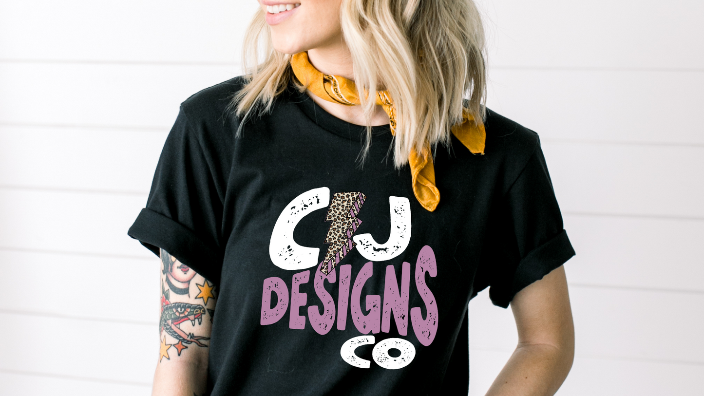 DTF CJ DESIGNS WH/MAUVE LB TRANSFER