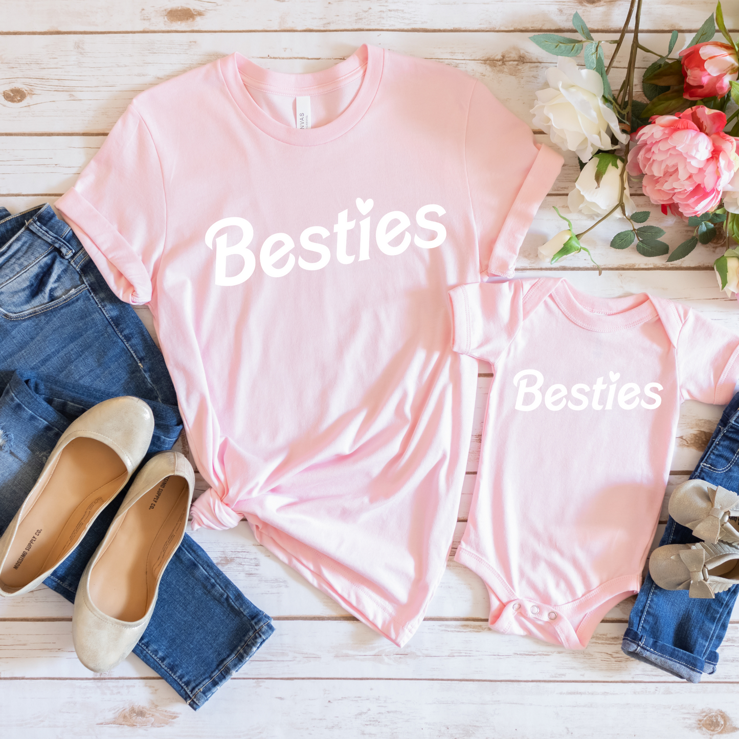 DTF BESTIES 3 COLORS OPTIONS TRANSFERS