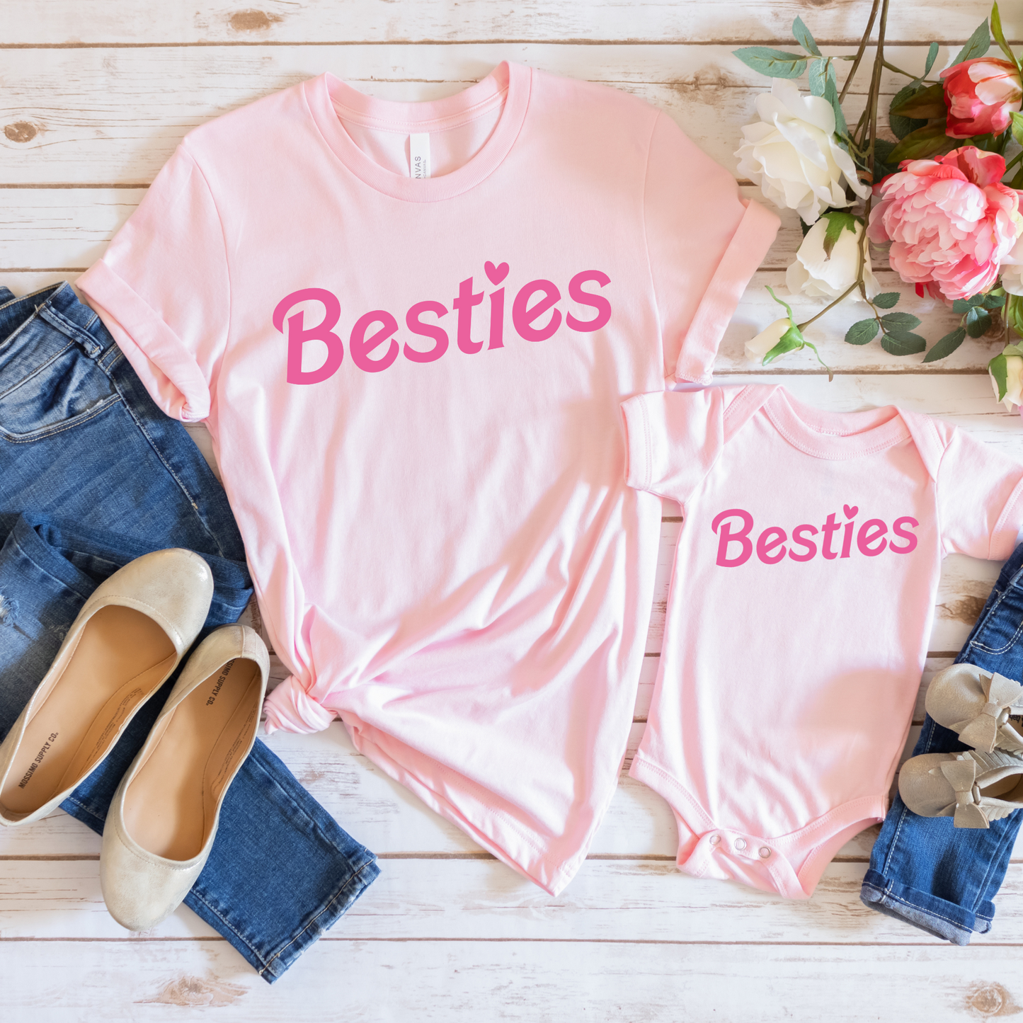 DTF BESTIES 3 COLORS OPTIONS TRANSFERS