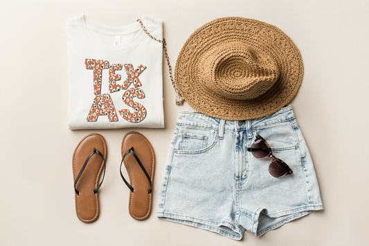 DTF TEXAS BOHO LEOPARD TRANSFER