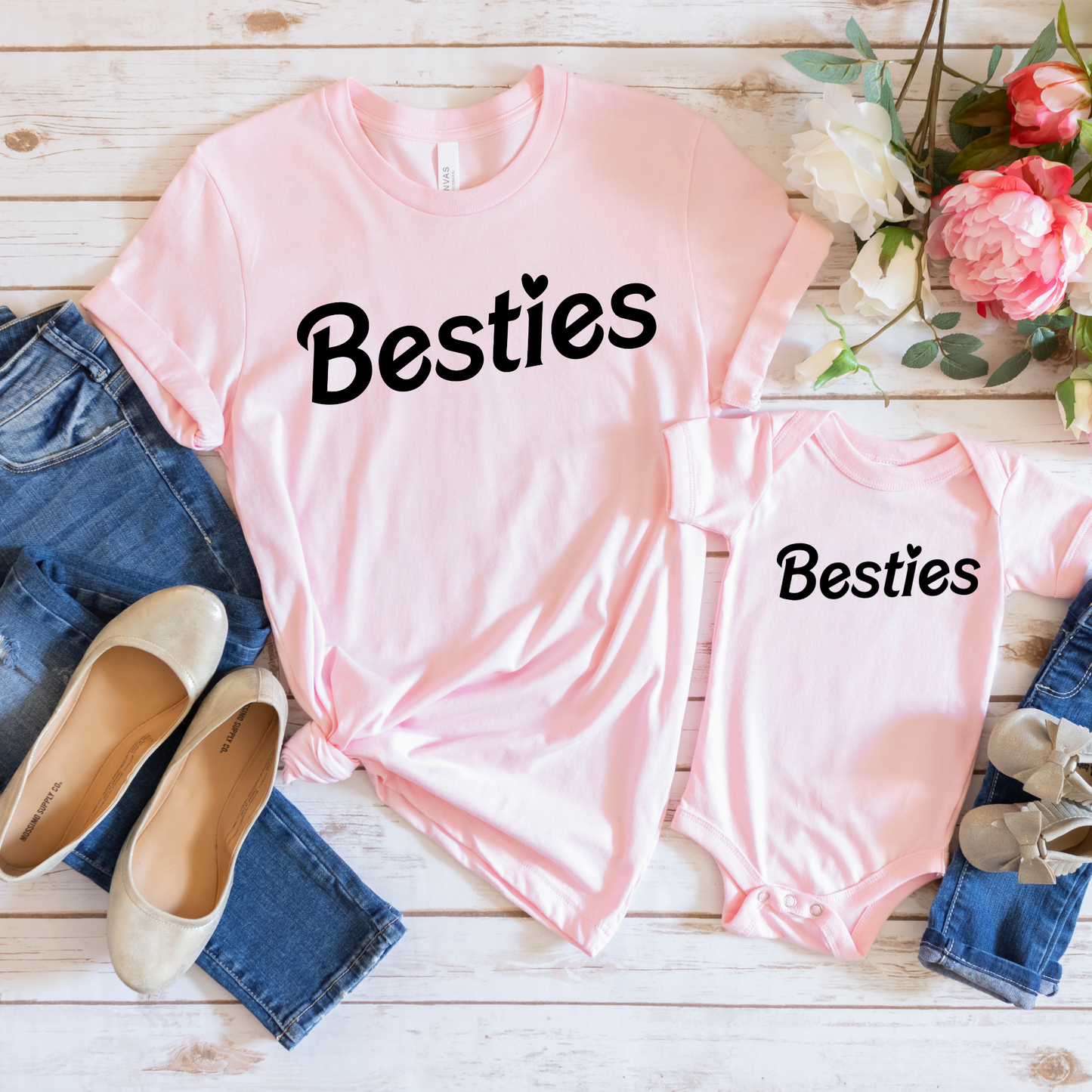 DTF BESTIES 3 COLORS OPTIONS TRANSFERS