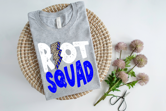 DTF RIOT SQUAD WHITE/ROYAL BLUE  LB TRANSFER