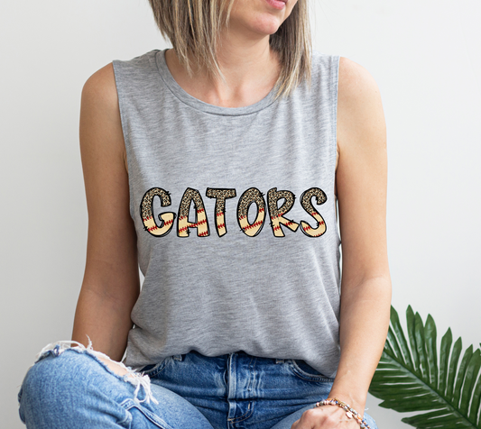 DTF GATORS LEO/VINTAGE BASEBALL TRANSFER