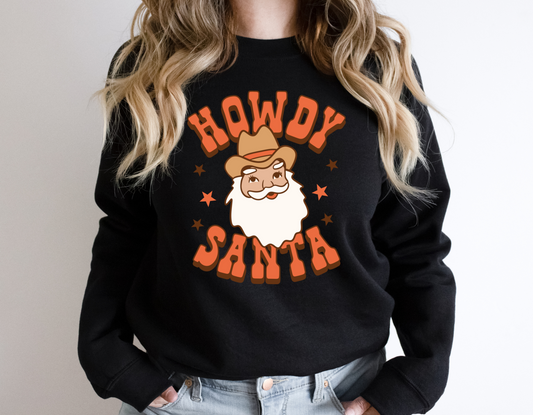 DTF HOWDY SANTA TRANSFER