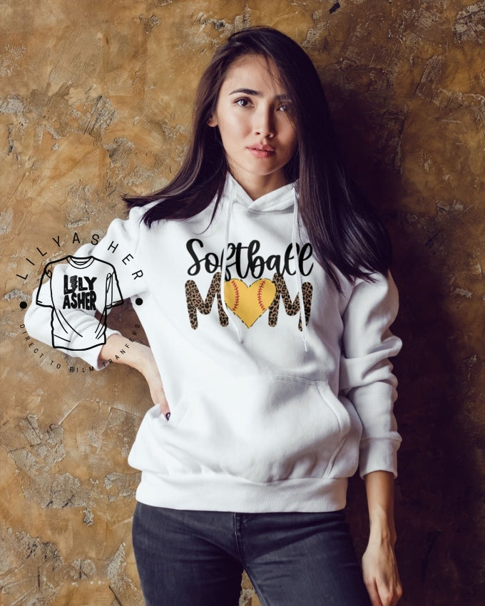 DTF LEOPARD SOFTBALL MOM TRANSFER – Tulsa DTF Prints