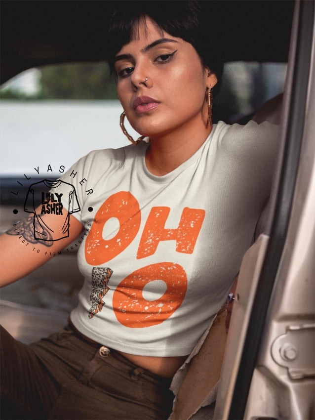 Dtf Ohio Orange Leo Transfer